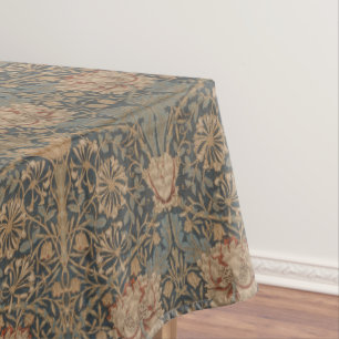 William Morris : Nappe à sucettes de miel bleu