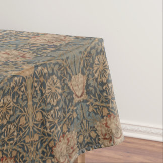 William Morris : Nappe à sucettes de miel bleu