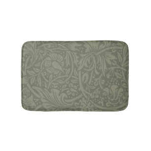 William Morris Narzissen Blumen Wallpaper Badematte