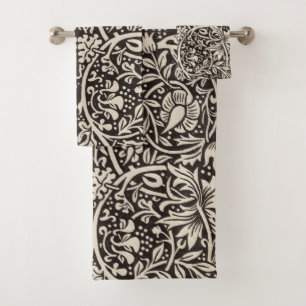 William Morris Narzissen Blumen Wallpaper Badhandtuch Set
