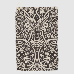 William Morris Narzissen Blumen Wallpaper Golfhandtuch