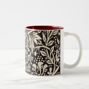 William Morris Narzissen Blumen Wallpaper Zweifarbige Tasse
