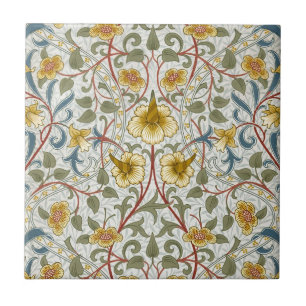 William Morris Narzissen-Blumenmuster Fliese