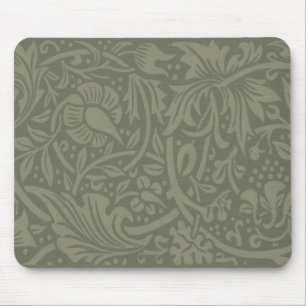 William Morris Narzissen-Blumentapetenmuster Mousepad