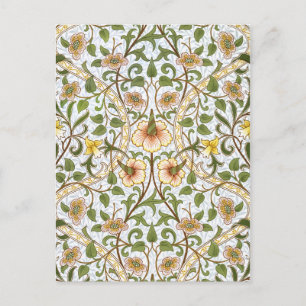 William Morris Narzissen-Chintz-Muster-Postkarte Postkarte