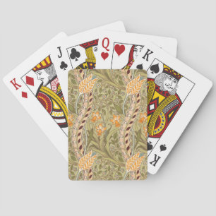 William Morris Narzissengarten-Blumen-Klassiker-Bo Spielkarten