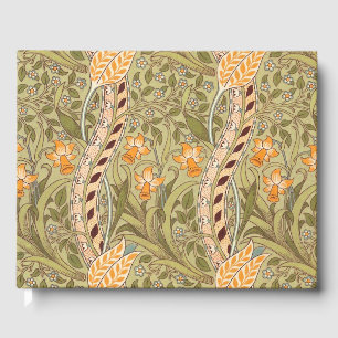 William Morris Narzissengarten-Blumen-Klassische B Gästebuch