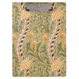 William Morris Narzissengarten-Blumen-Klassische B Klemmbrett