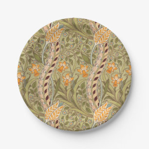 William Morris Narzissengarten-Blumen-Klassische V Pappteller
