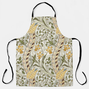 William Morris Narzissengarten-Blumen-Klassische V Schürze