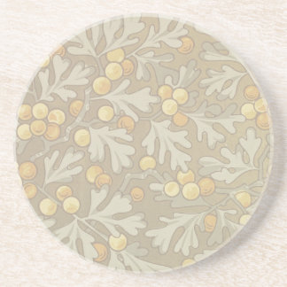 William Morris Oak und Acorn Sandstone Untersetzer