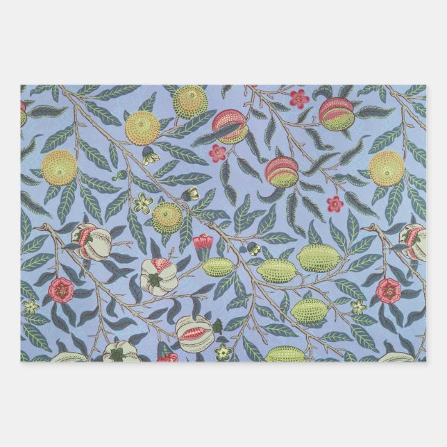 William Morris Obstpomegranat Geschenkpapier Set (Vorderseite)