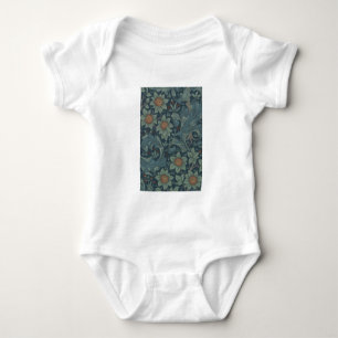 William Morris Orchard Pattern Art Baby Strampler