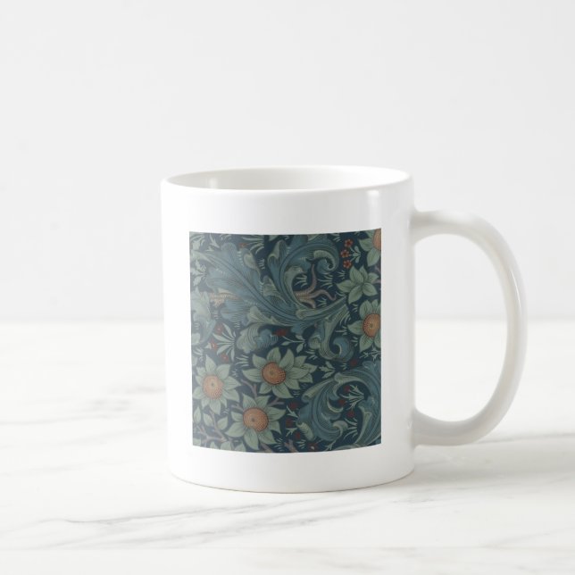 William Morris Orchard Pattern Art Kaffeetasse (Rechts)