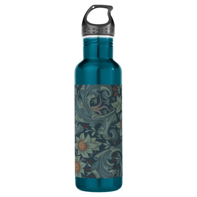 William Morris Orchard Pattern Art Trinkflasche (Vorderseite)
