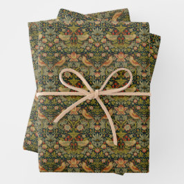 William Morris : Papier d'enveloppement de fraises