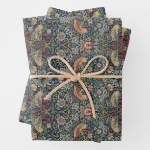 William Morris : Papier d'enveloppement de fraises