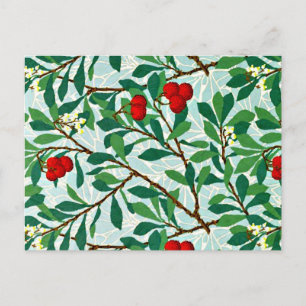 William Morris pattern, Arbatus, Postkarte
