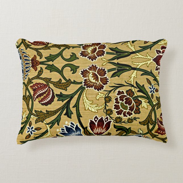 William Morris Pattern, Brocade Zierkissen (Vorderseite)