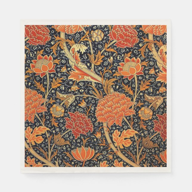 William Morris pattern, Cray Serviette (Vorderseite)