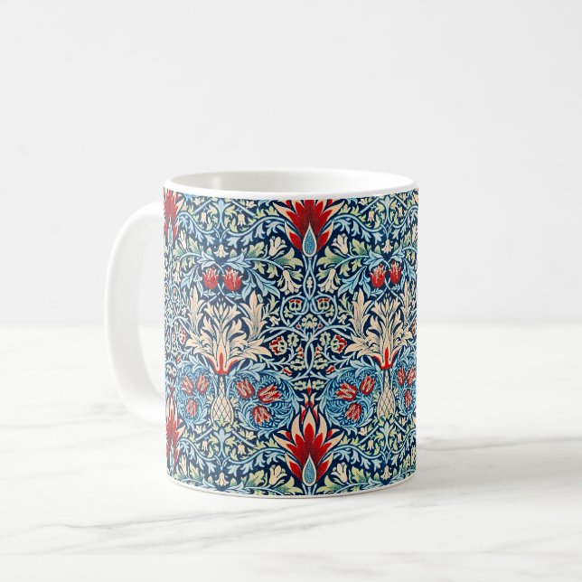 William Morris pattern, Snakeshead, Kaffeetasse (Vorderseite Links)