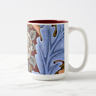 William Morris pattern - St. James Zweifarbige Tasse