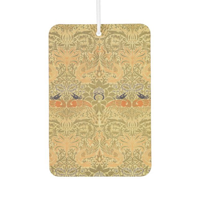 William Morris Peacock & Dragon Arts & Crafts Autolufterfrischer (Vorderseite)