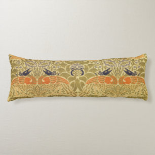 William Morris Peacock & Dragon Arts & Crafts Seitenschläferkissen