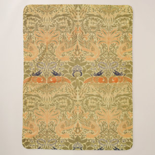 William Morris Peacock & Dragon Arts & Crafts Sherpadecke