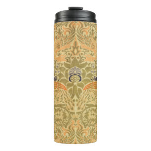 William Morris Peacock & Dragon Arts & Crafts Thermosbecher