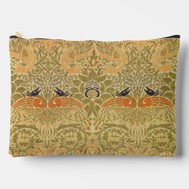 William Morris Peacock & Dragon Arts & Crafts Zubehörtasche (Vorderseite)