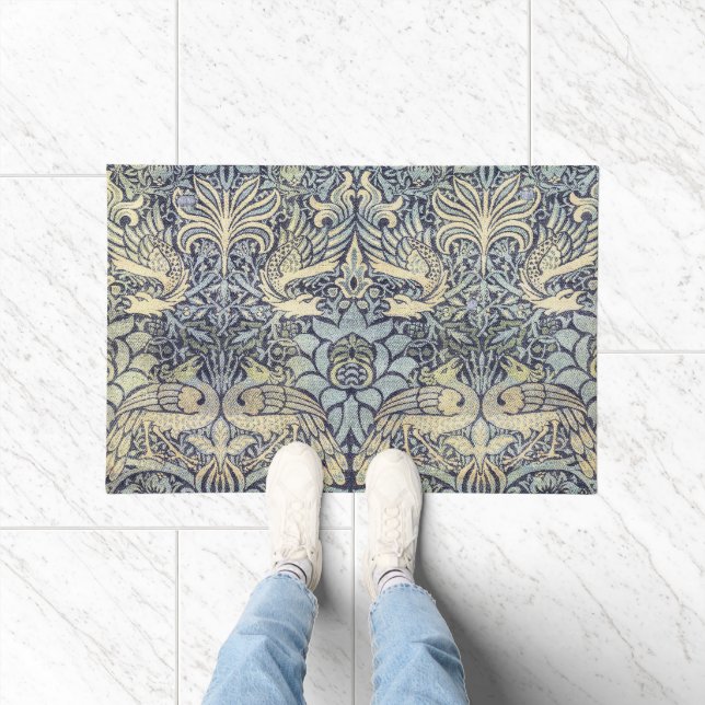 William Morris Peacock und Dragon Fußmatte (Indoor)