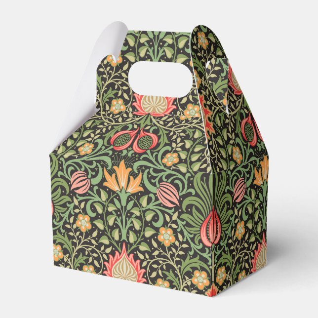 William Morris Persian Floral Antique Geschenkschachtel (Vorderseite)