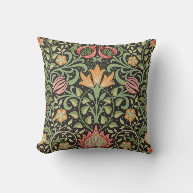 William Morris Persian Floral Antique Kissen (Vorderseite)