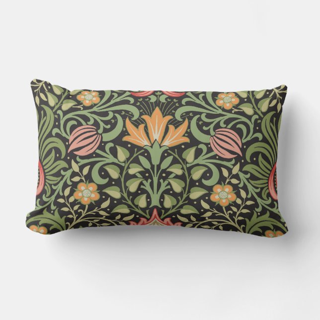 William Morris Persian Floral Antique Lendenkissen (Vorderseite)
