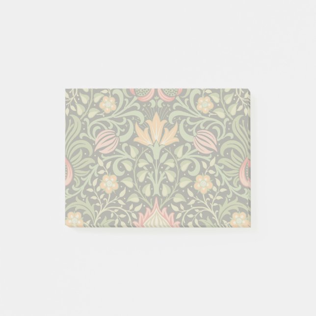 William Morris Persian Floral Antique Post-it Klebezettel (Vorderseite)