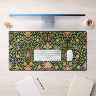 William Morris Persian Floral Botanical Design Schreibtischunterlage