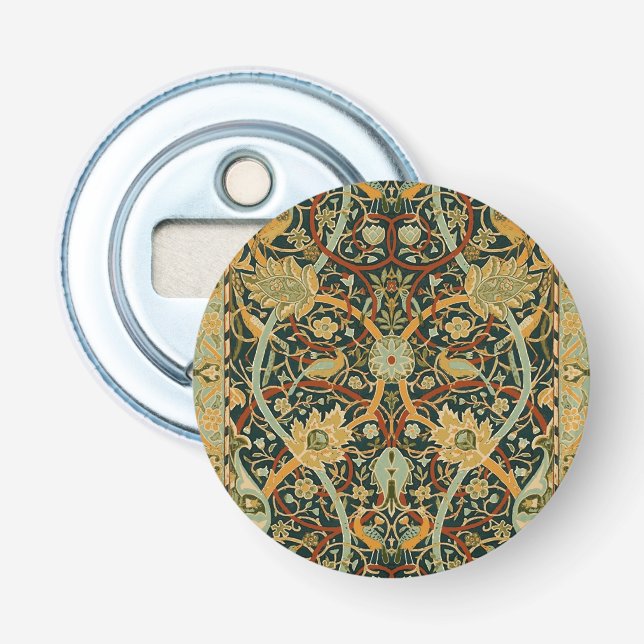 William Morris Persian Oriental Tepet Art Flaschenöffner (Vorderseite)