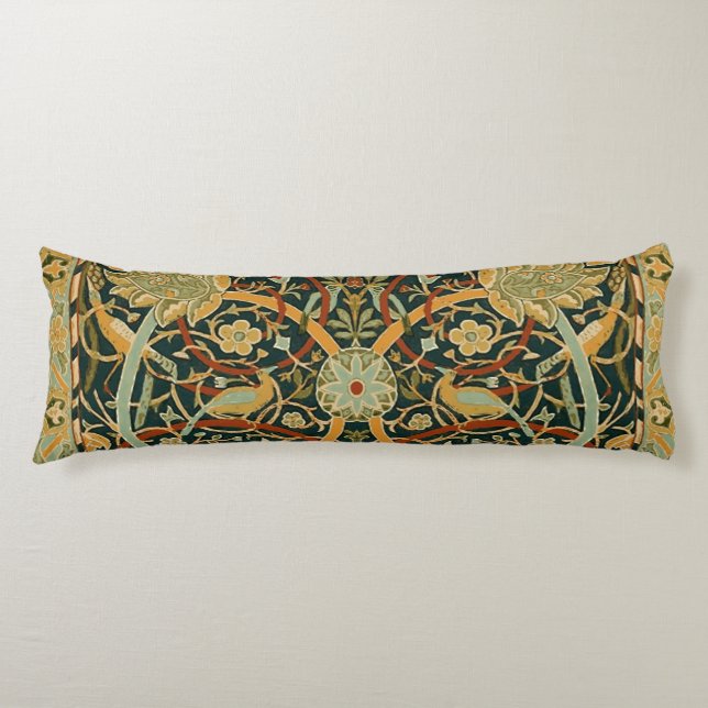 William Morris Persian Oriental Tepet Art Seitenschläferkissen (Vorderseite)