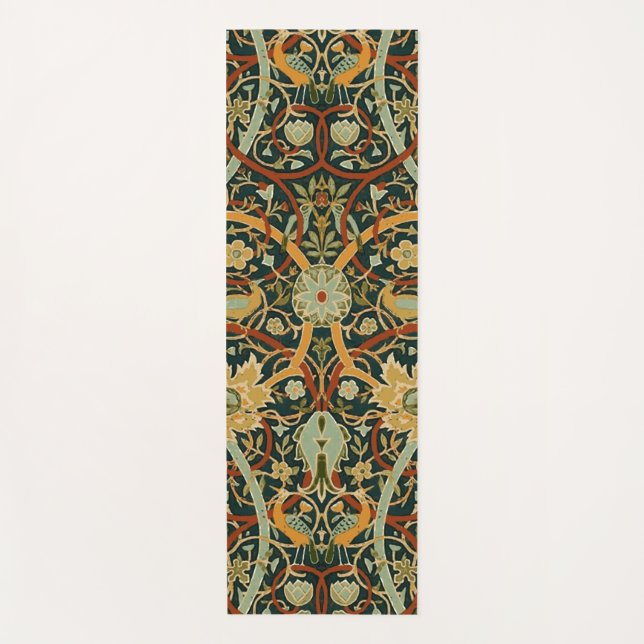 William Morris Persian Oriental Tepet Art Yogamatte (Vorderseite)