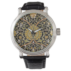 William Morris Persian Tepet Art Print Design Armbanduhr
