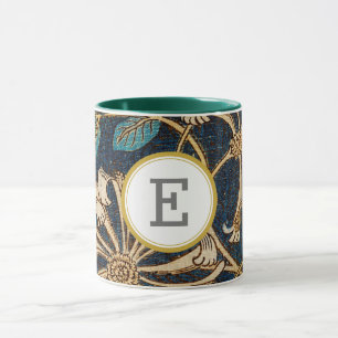 William Morris PERSONALISIERT INITIAL Tasse