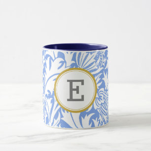 William Morris PERSONALISIERT INITIAL Tasse