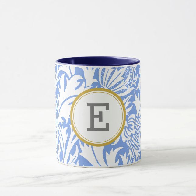 William Morris PERSONALISIERT INITIAL Tasse (Zentrum)