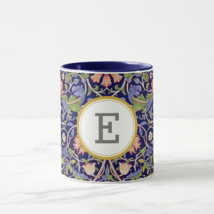William Morris PERSONALISIERTE INITIALE Tasse