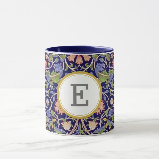 William Morris PERSONALISIERTE INITIALE Tasse (Zentrum)