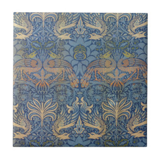 William Morris-Pfau-Entwurf Fliese