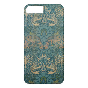 William Morris-Pfau-und Drache-Textilentwurf title_seo2