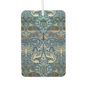William Morris Pfau und Drache Webdesign Autolufterfrischer