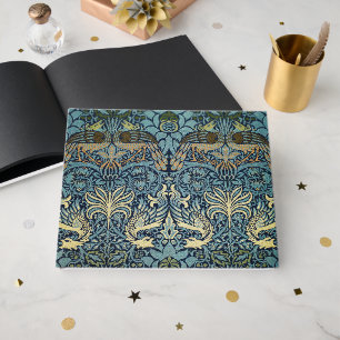William Morris Pfau und Drache Webdesign Gästebuch